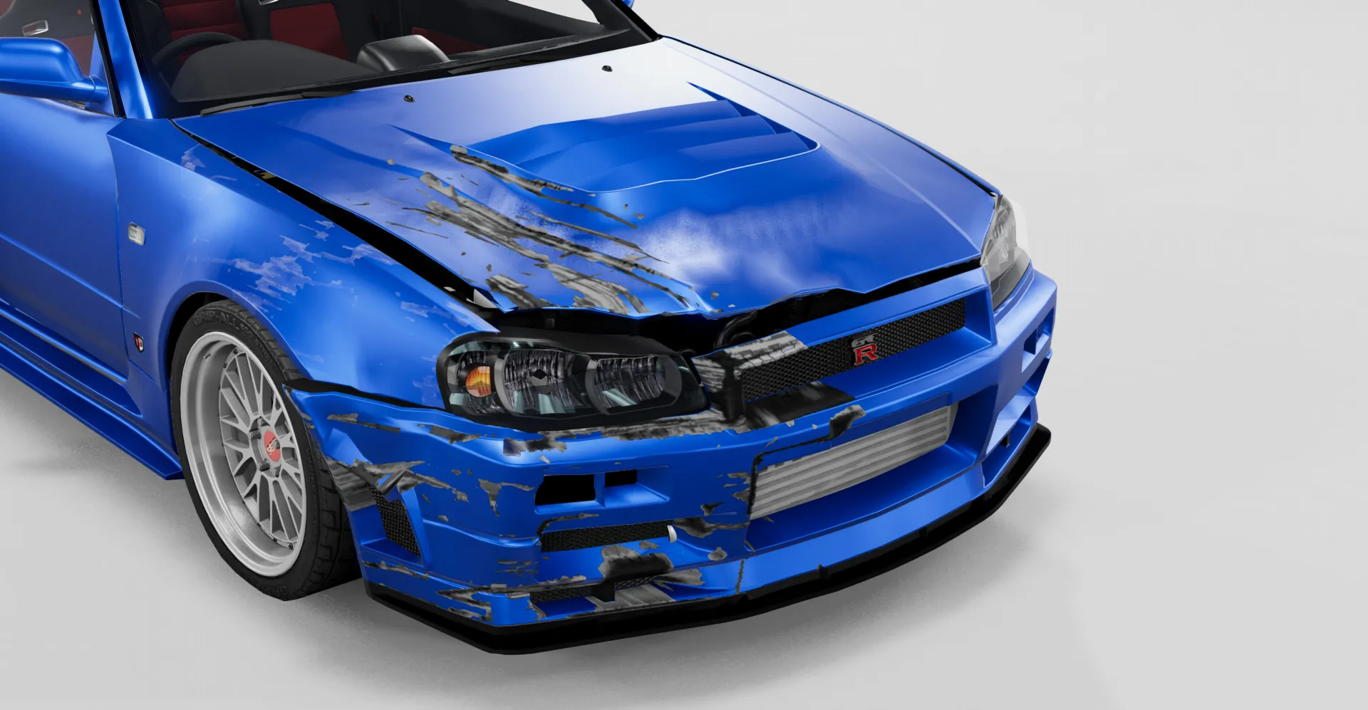 Nissan Skyline GTR R34 Z-tune (With Scratch Damage) image 8