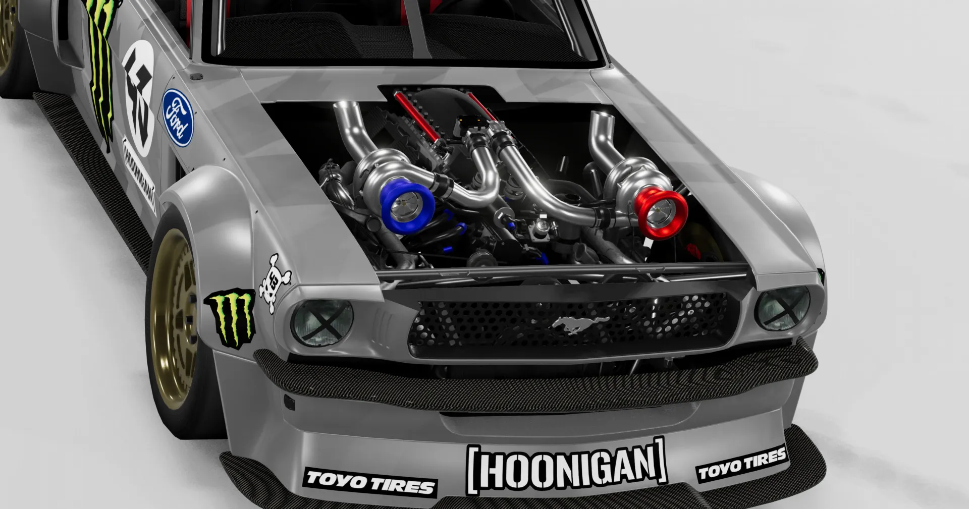 Hoonicorn Drift Ford Mustang image 3