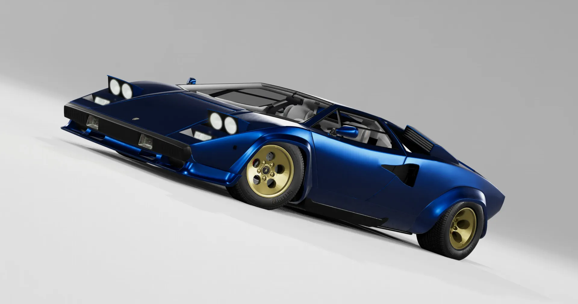 Lamborghini Countach (Stock and Restomod) 1.0 image 8