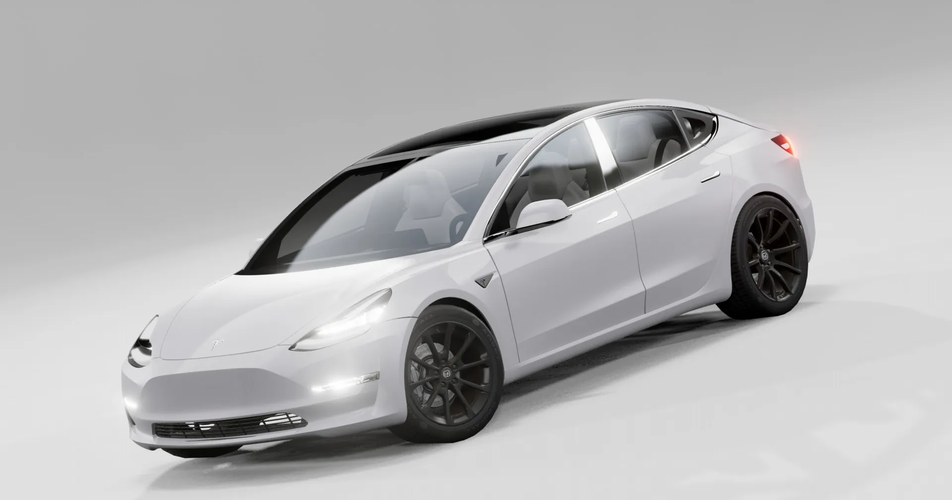 Tesla Model3 (Wagon Wheels and Chevrolet LS Swap) image 2