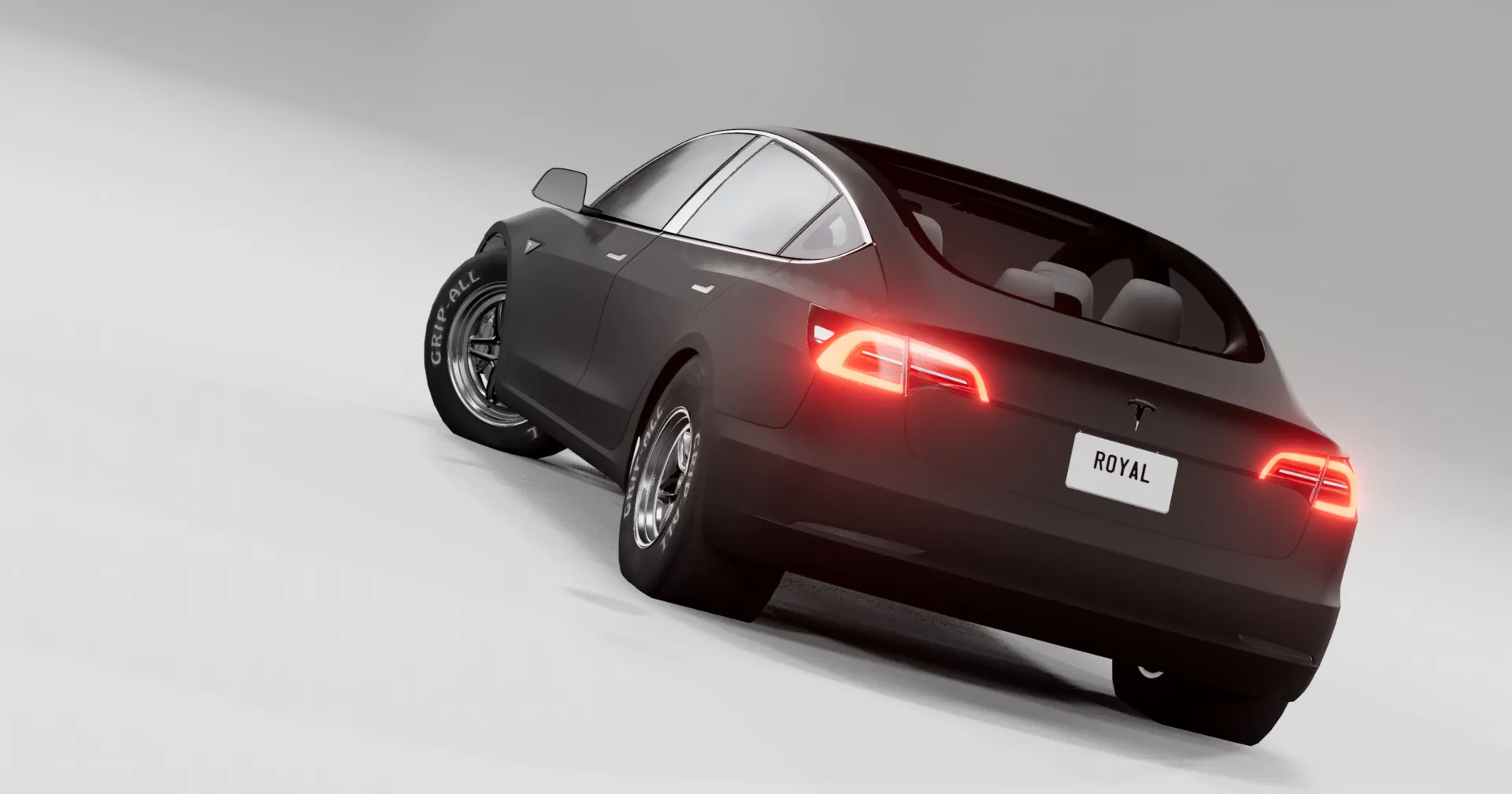 Tesla Model3 (Wagon Wheels and Chevrolet LS Swap) image 5
