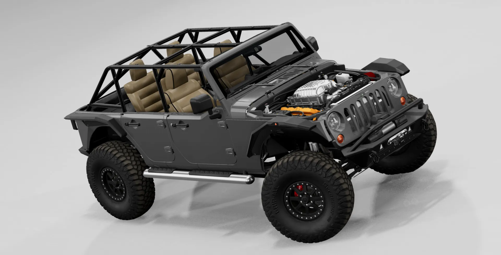 2007 Jeep Wrangler (With Hellcat Swap) image 1