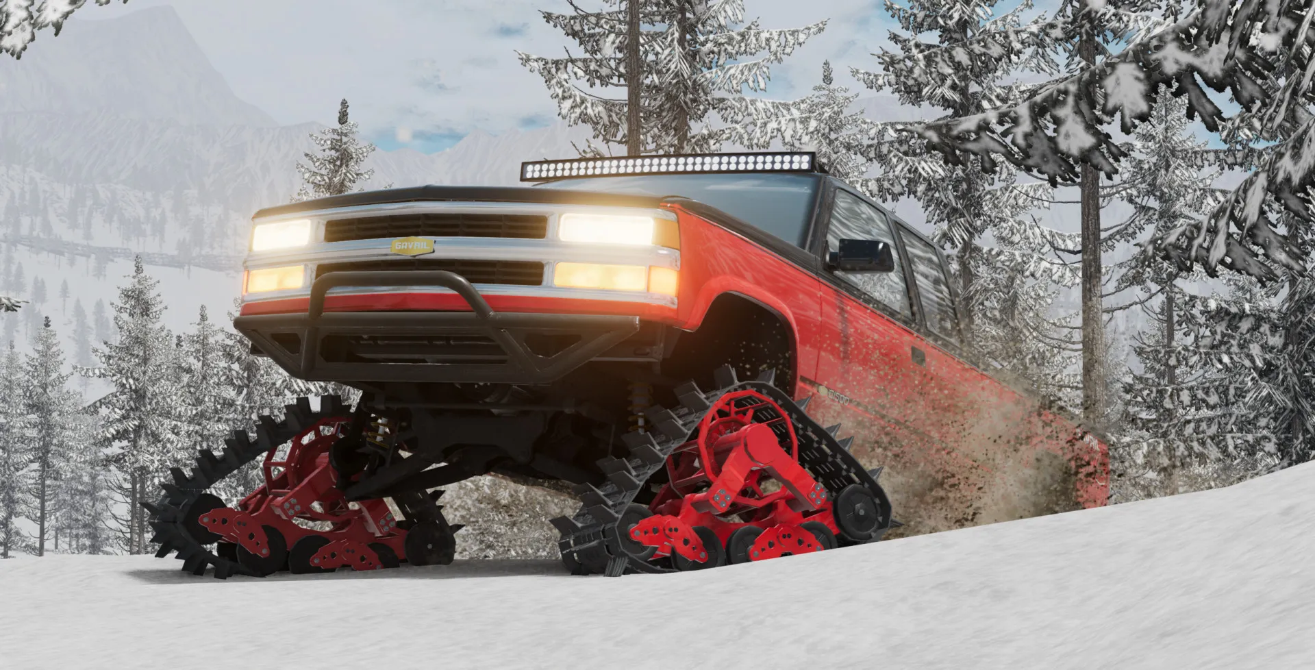 RoyalTraxx Universal Snow Tracks For Trucks image 2