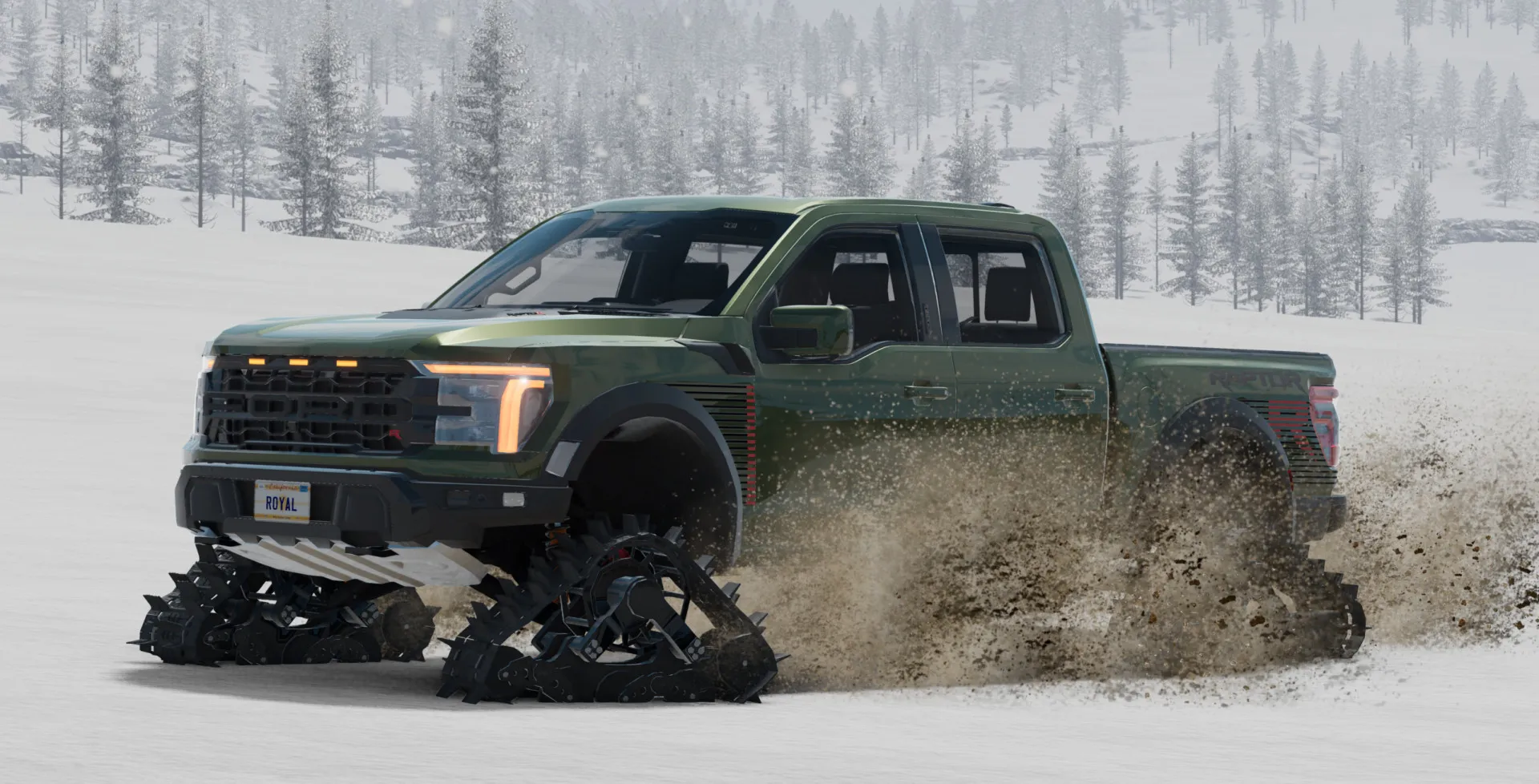 RoyalTraxx Universal Snow Tracks For Trucks image 6