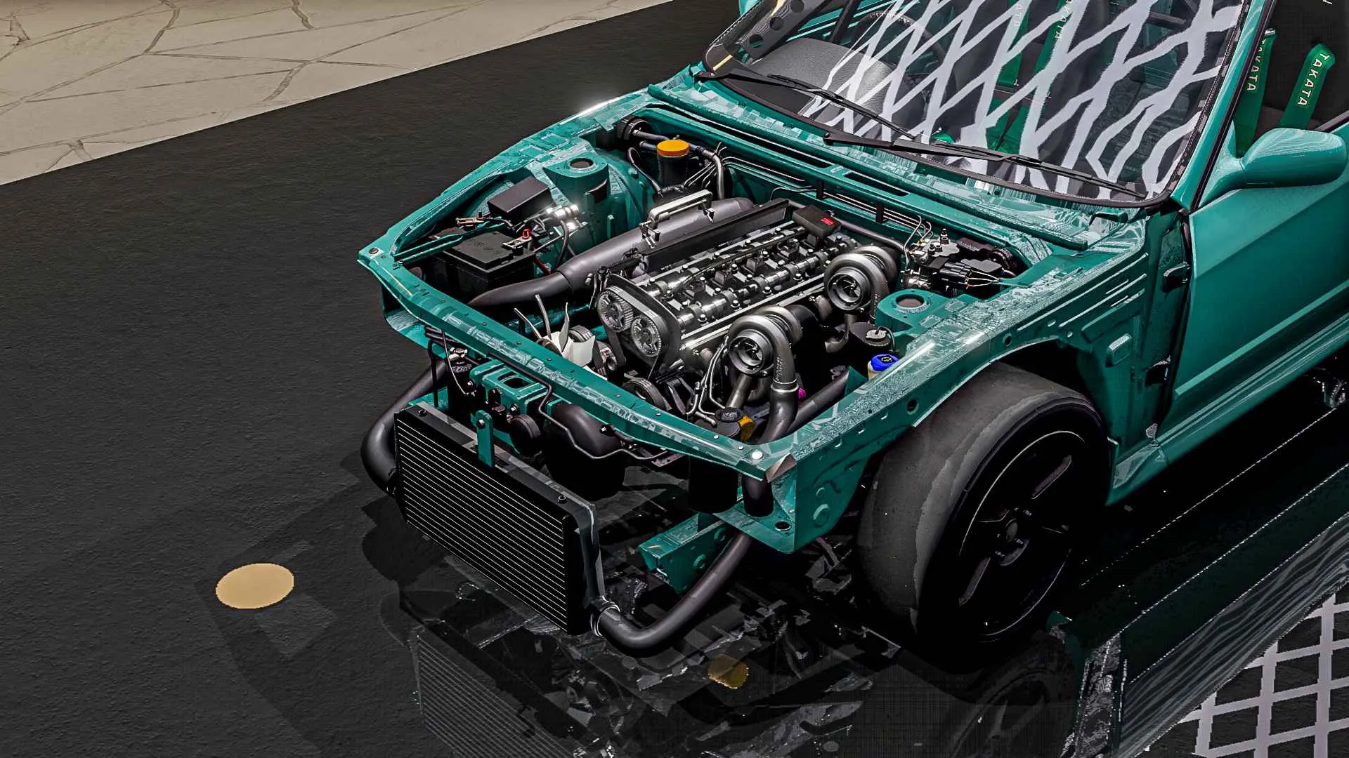 Nissan Skyline GTR R32 (with full chassis) image 19