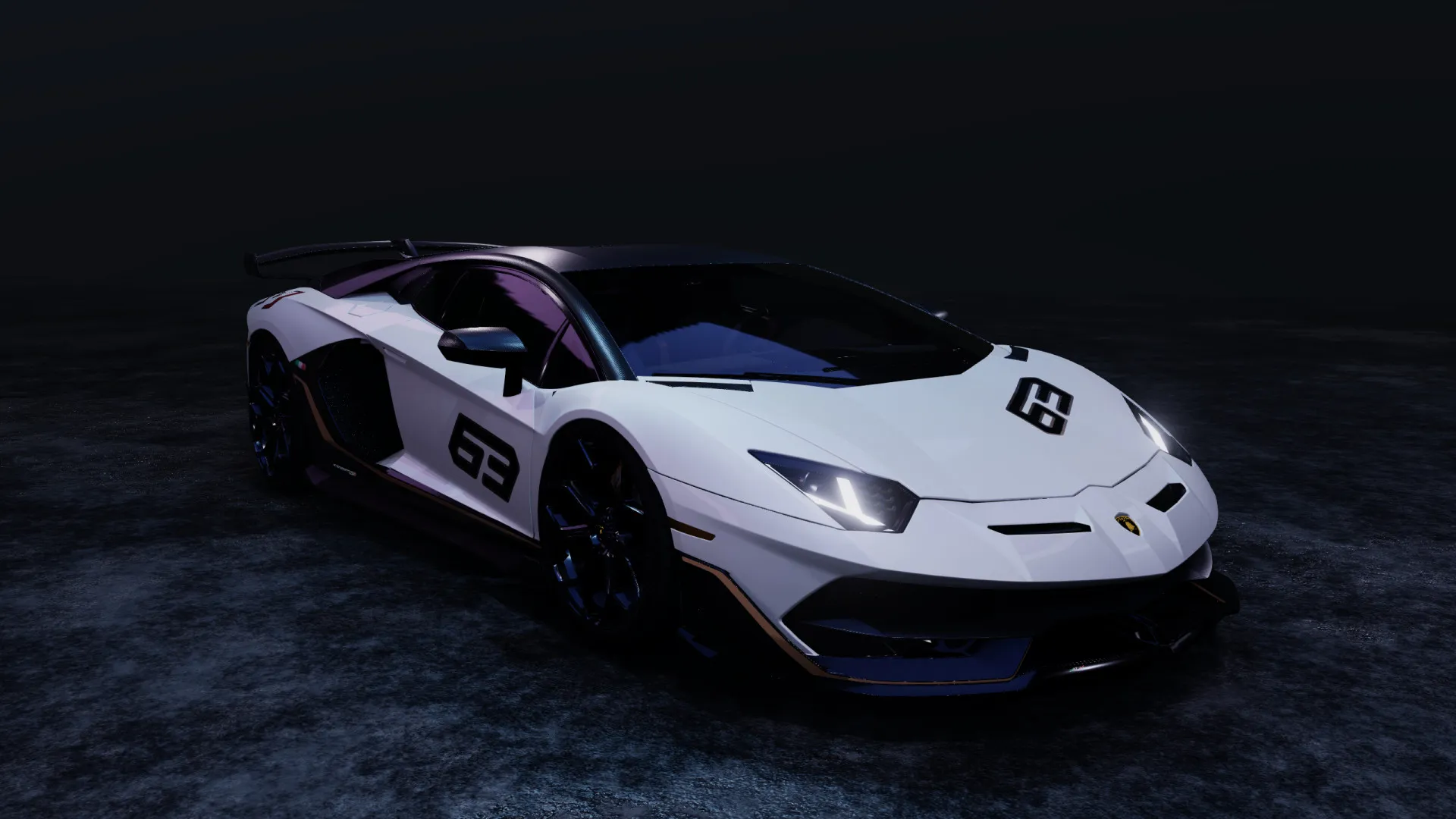 Lamborghini Aventador Test Version 4