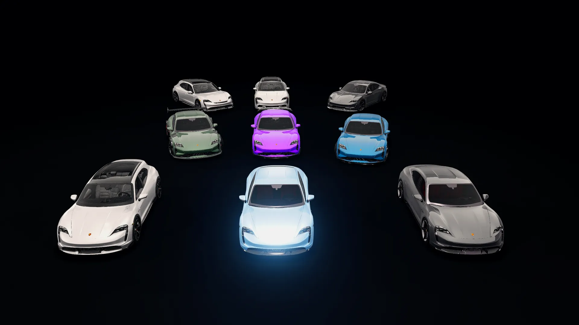 Porsche Taycan Test Version 2