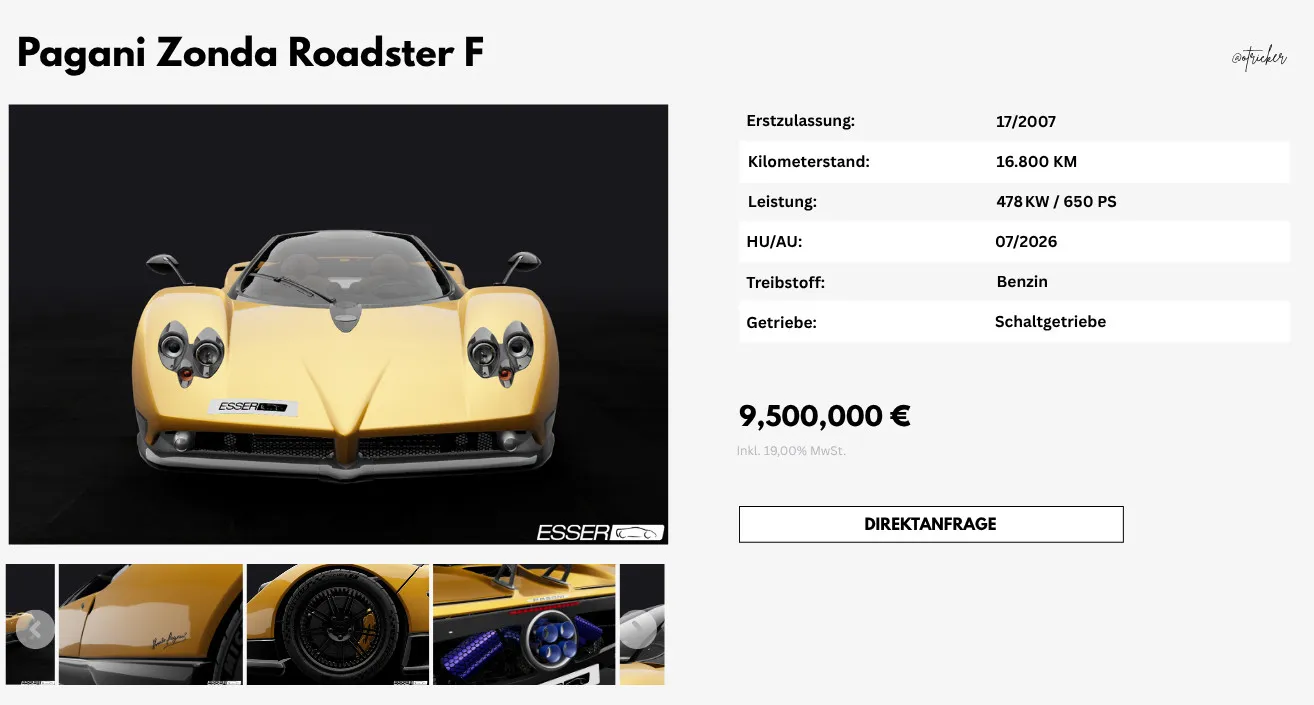 Pagani Zonda Test Version 2 image 10
