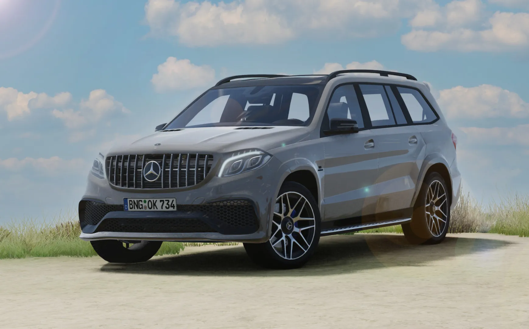 Mercedes-Benz GLS-Class (X166) 1
