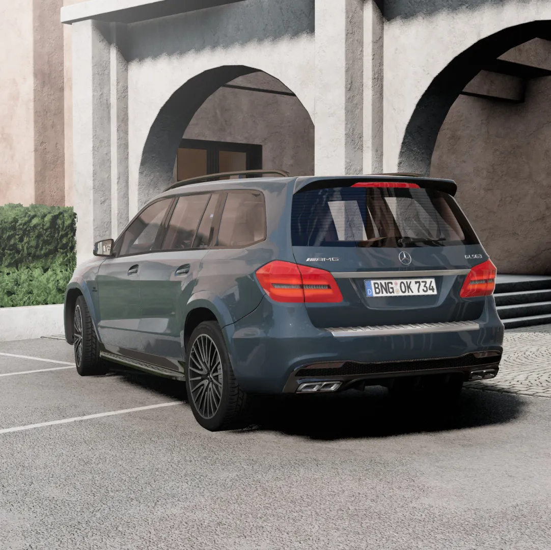 Mercedes-Benz GLS-Class (X166) 1 image 3