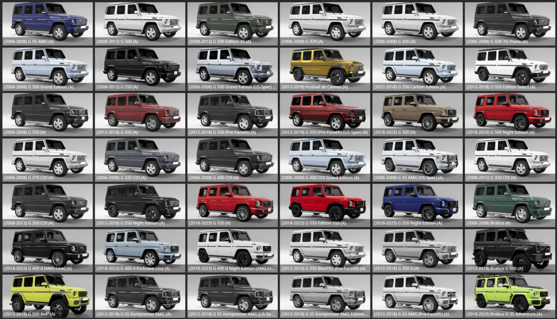 Mercedes-Benz G-Class Pack image 10