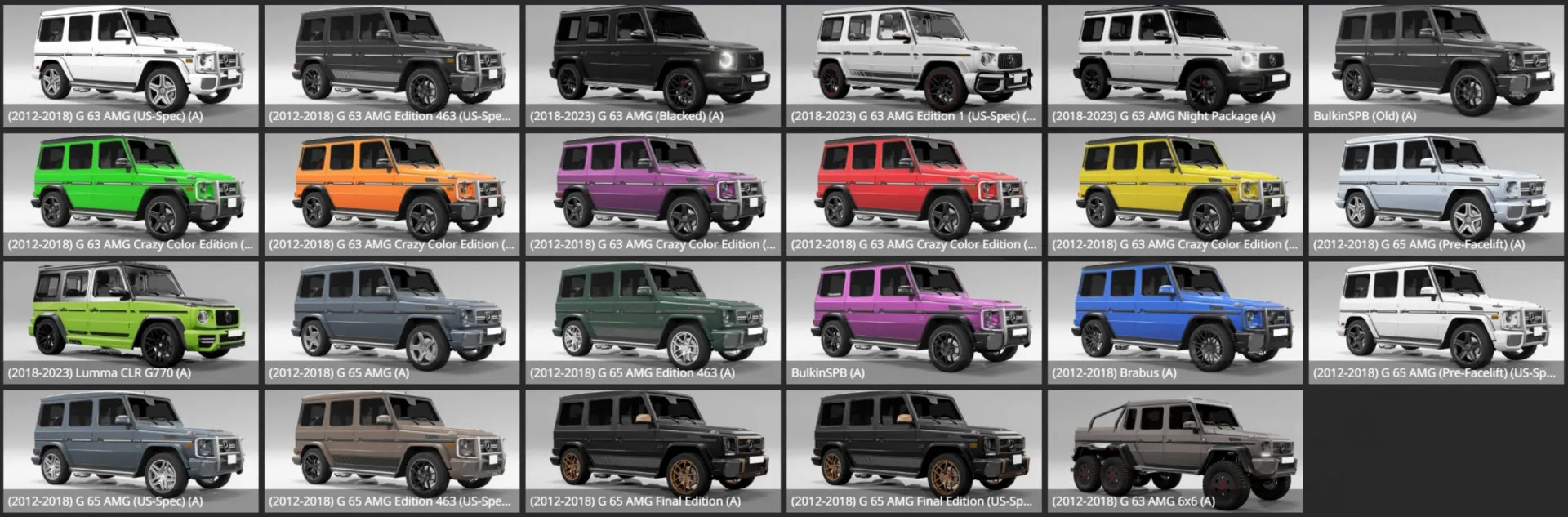 Mercedes-Benz G-Class Pack image 9