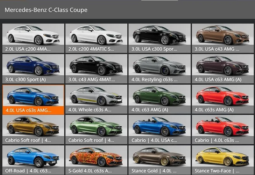 Mercedes-Benz C-Class Coupe [RELEASE] image 2