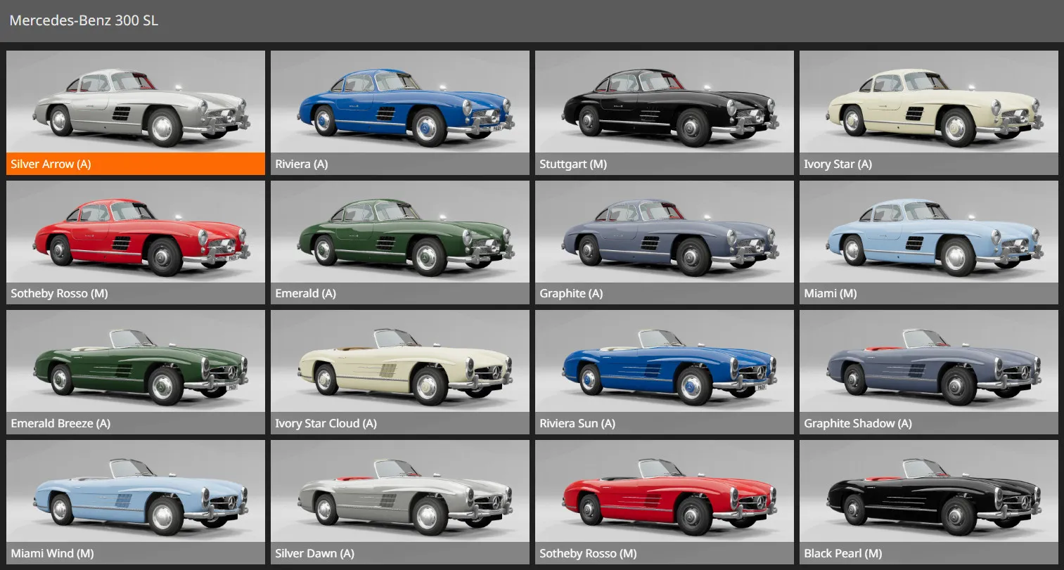 Mercedes Benz 300SL (Gullwing + Roadster) image 11
