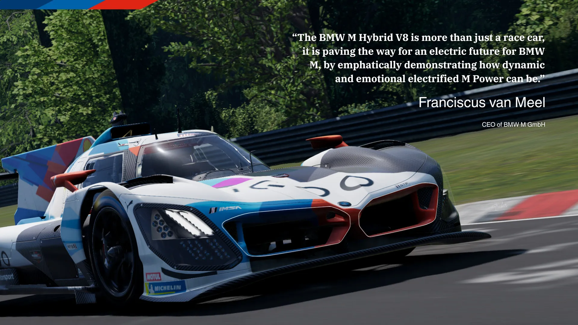 [FREE] BMW M-Hybrid V8 LMDh