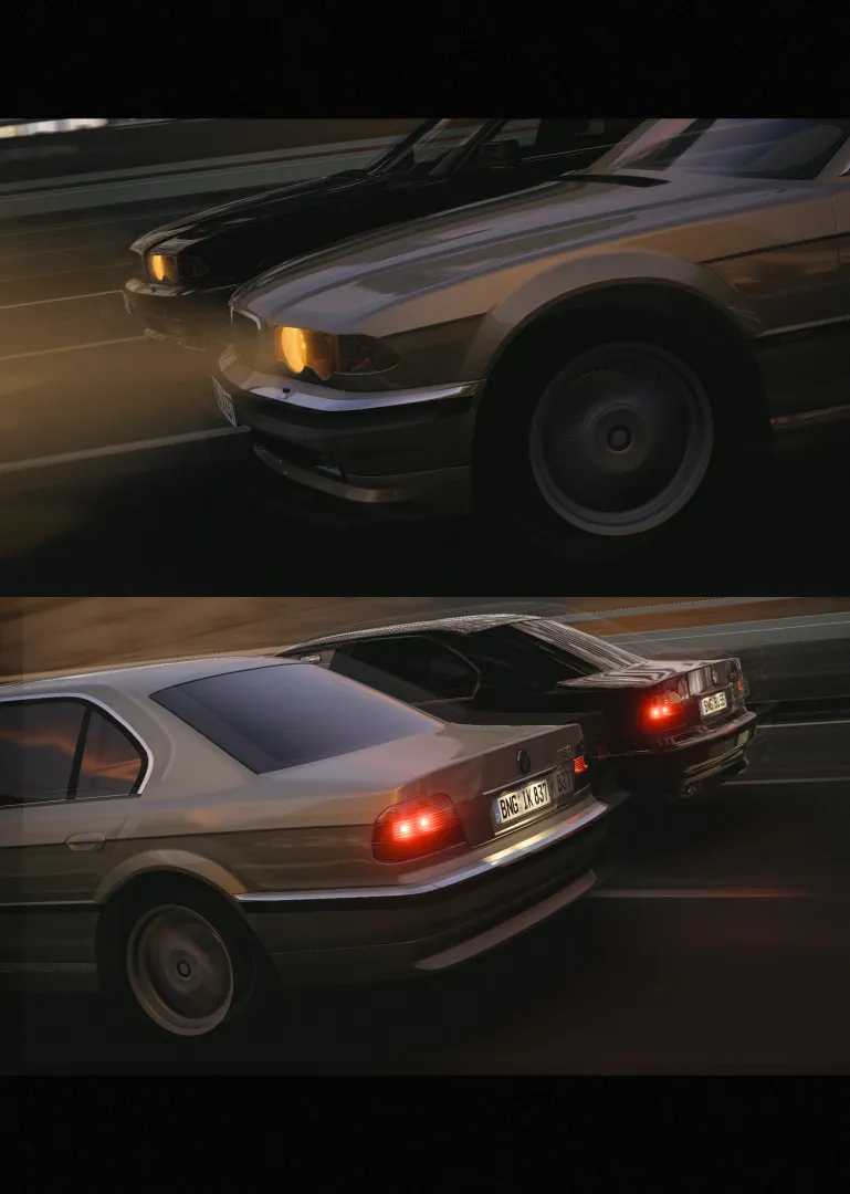 BMW 7-Series E38 [PACK] image 10