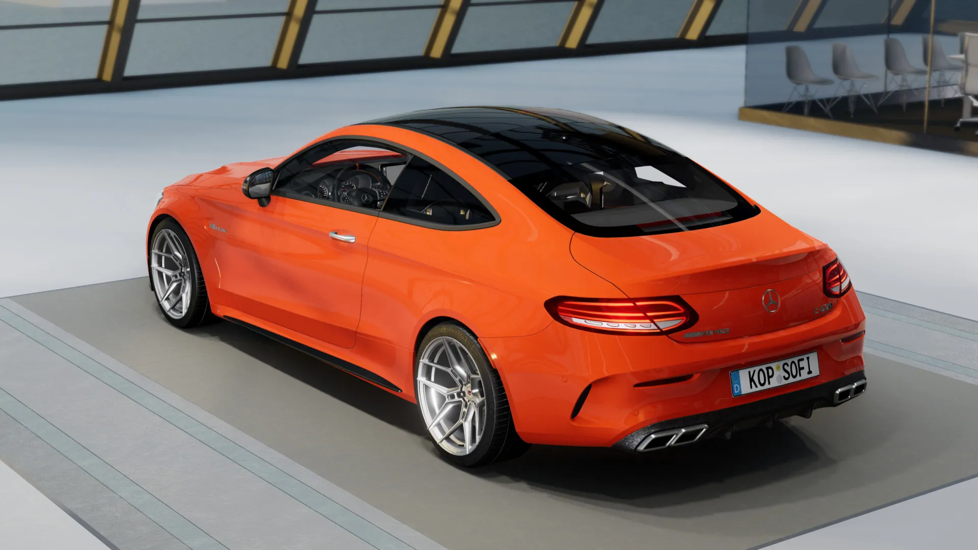 Official CreatorSimon Mercedes Benz C63S AMG Coupé 2016 Release image 33