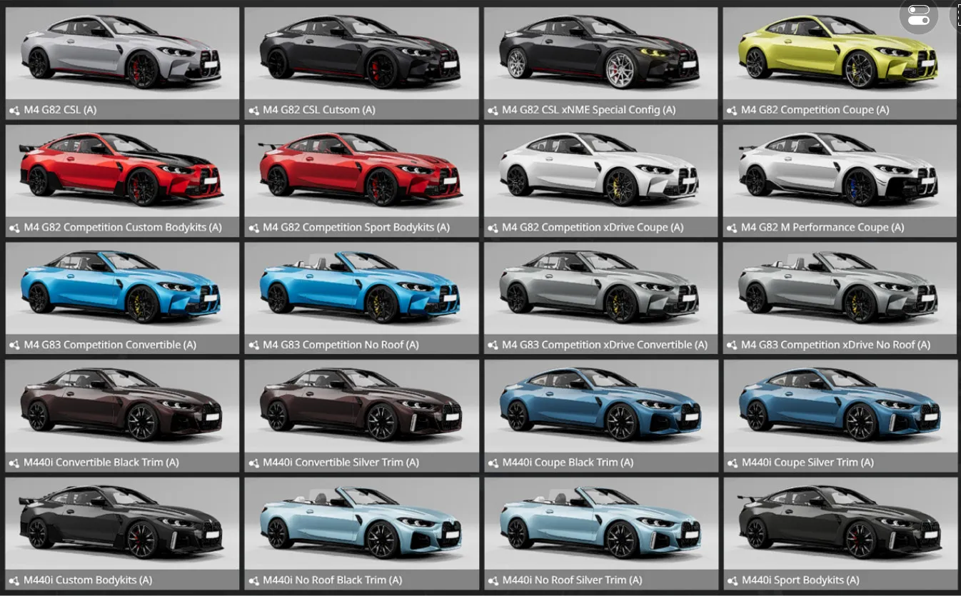 21-23'BMW M4 G82/G83 image 2