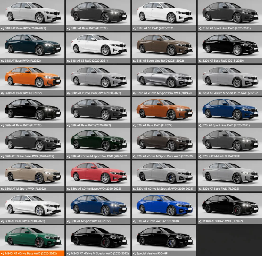 BMW G20 2018-2022/2022-2025 (30+ Configurations) image 3
