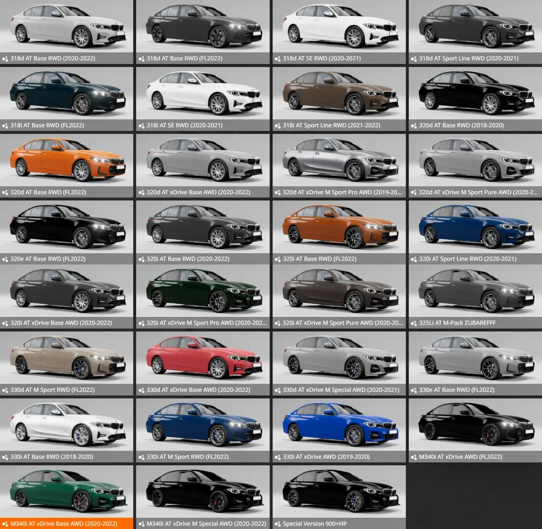 BMW G20 2018-2022/2022-2025 (30+ Configurations) image 10