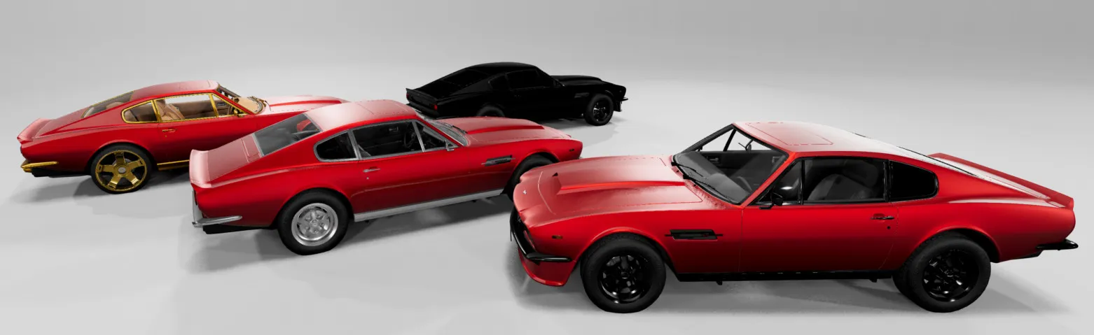 [FREE]Aston Martin Vantage '77[Openable windows] image 7