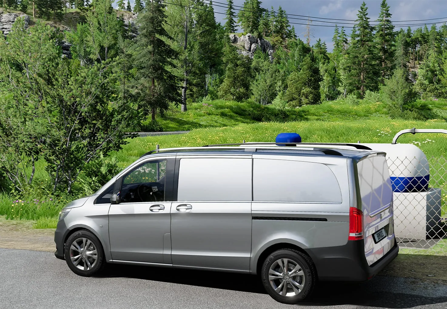 Mercedes V-Class/Vito [Glass openable] image 3
