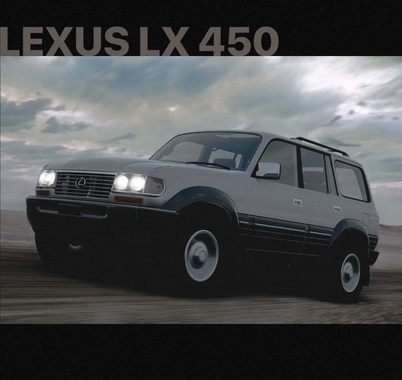 Toyota Land Cruiser 80 / Lexus LX 450 image 8