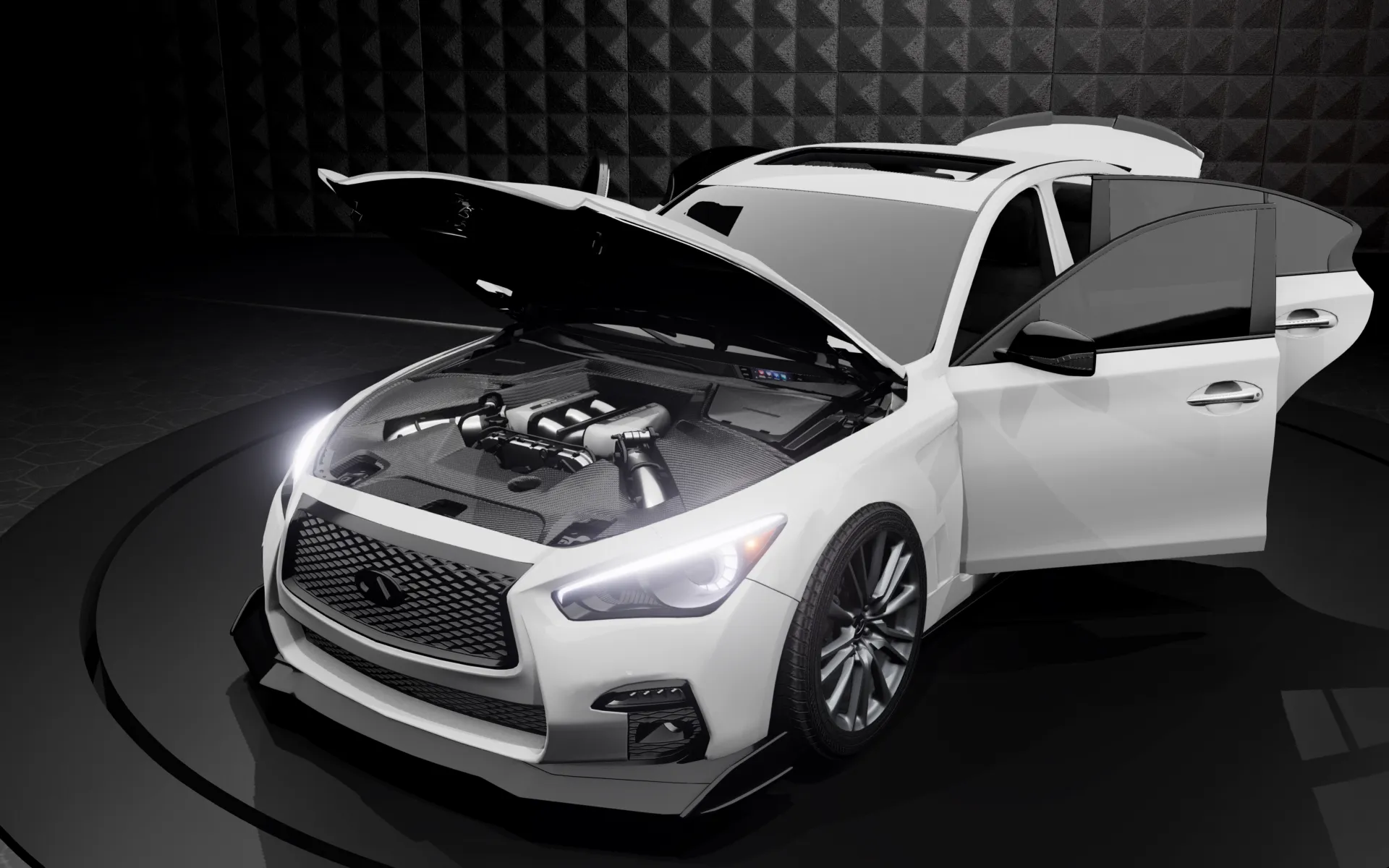 Infiniti Q50 2022 (6 Trims + 5 Customized trims) image 2
