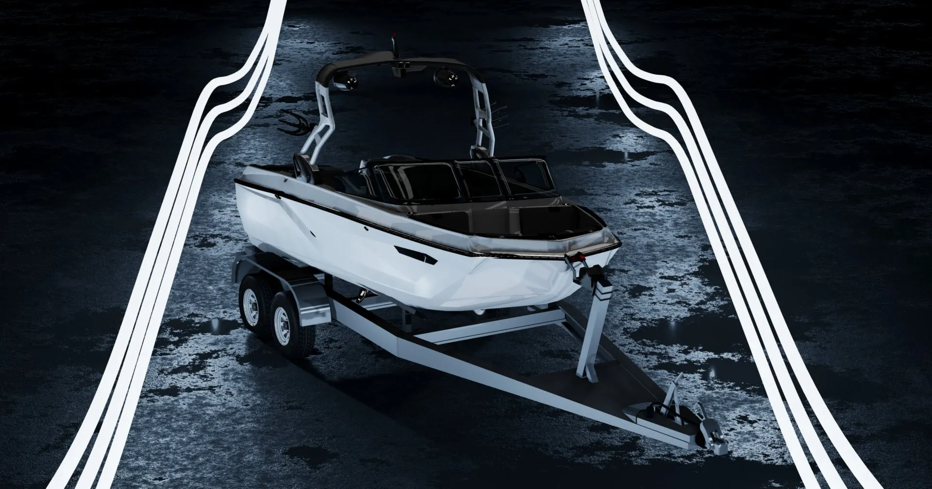 Malibu Ski Boat