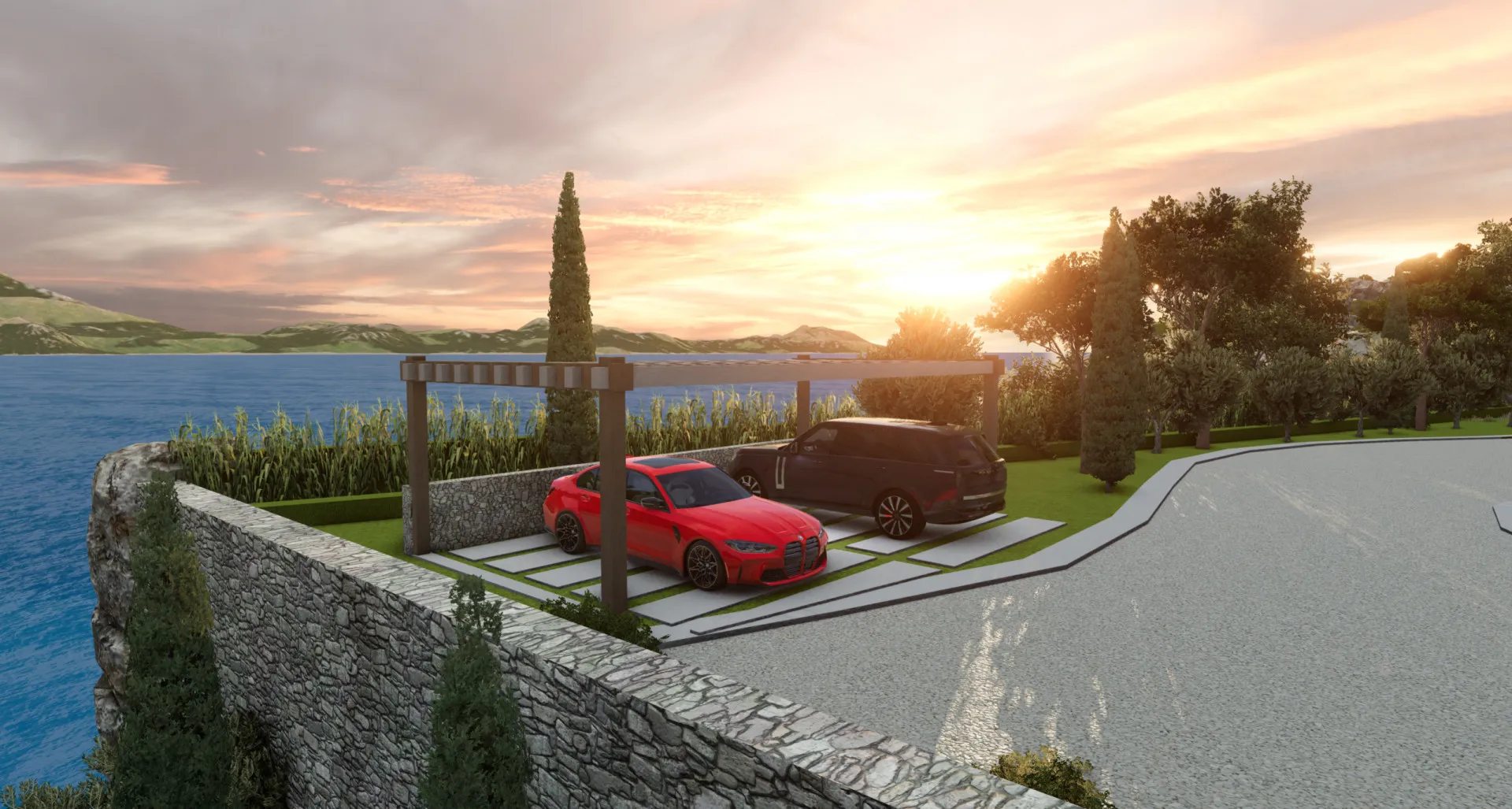 Italy Mansion (with OPENABLE garage doors, gate, and car elevator!) image 3
