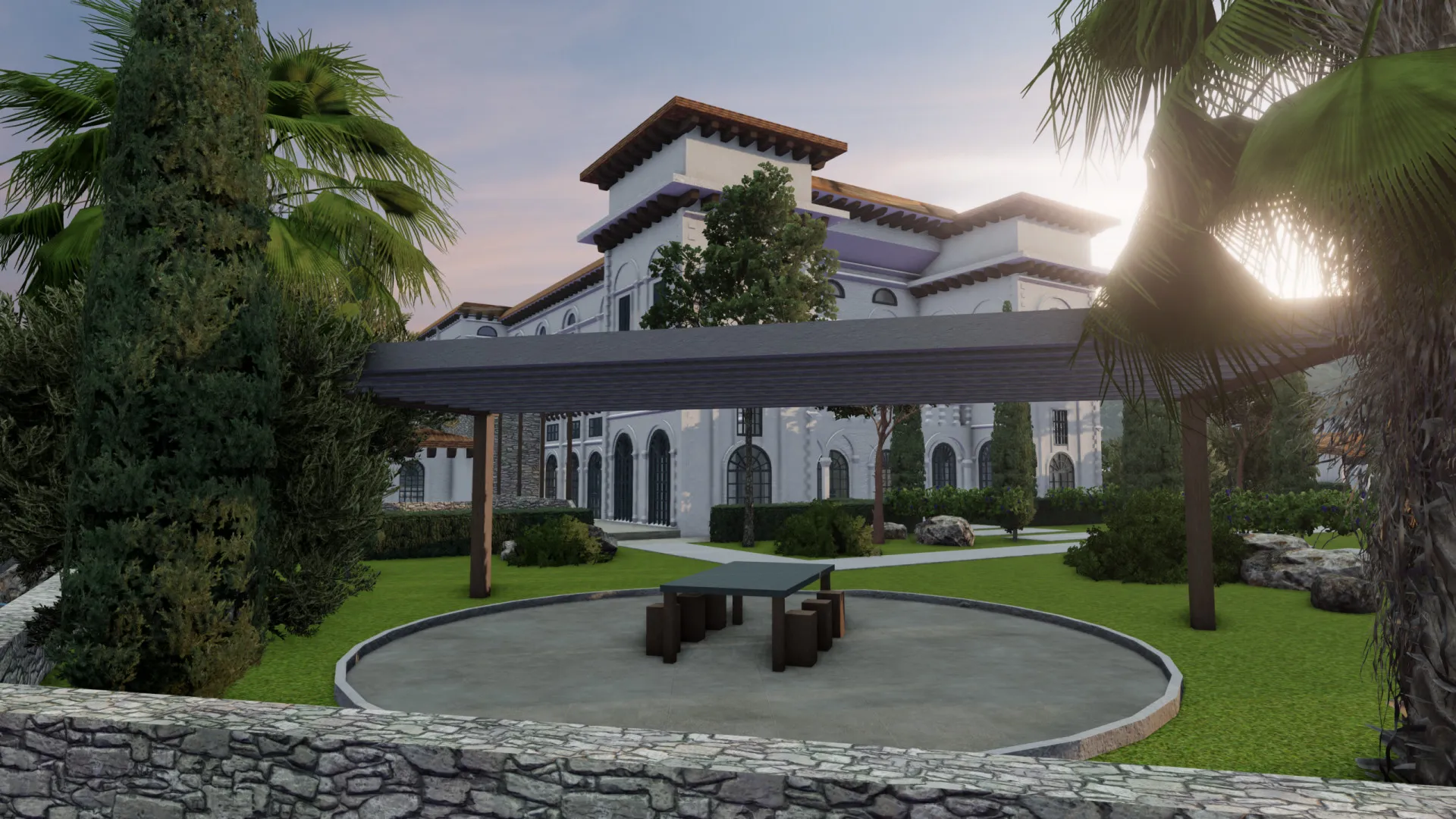 Italy Mansion (with OPENABLE garage doors, gate, and car elevator!) image 2
