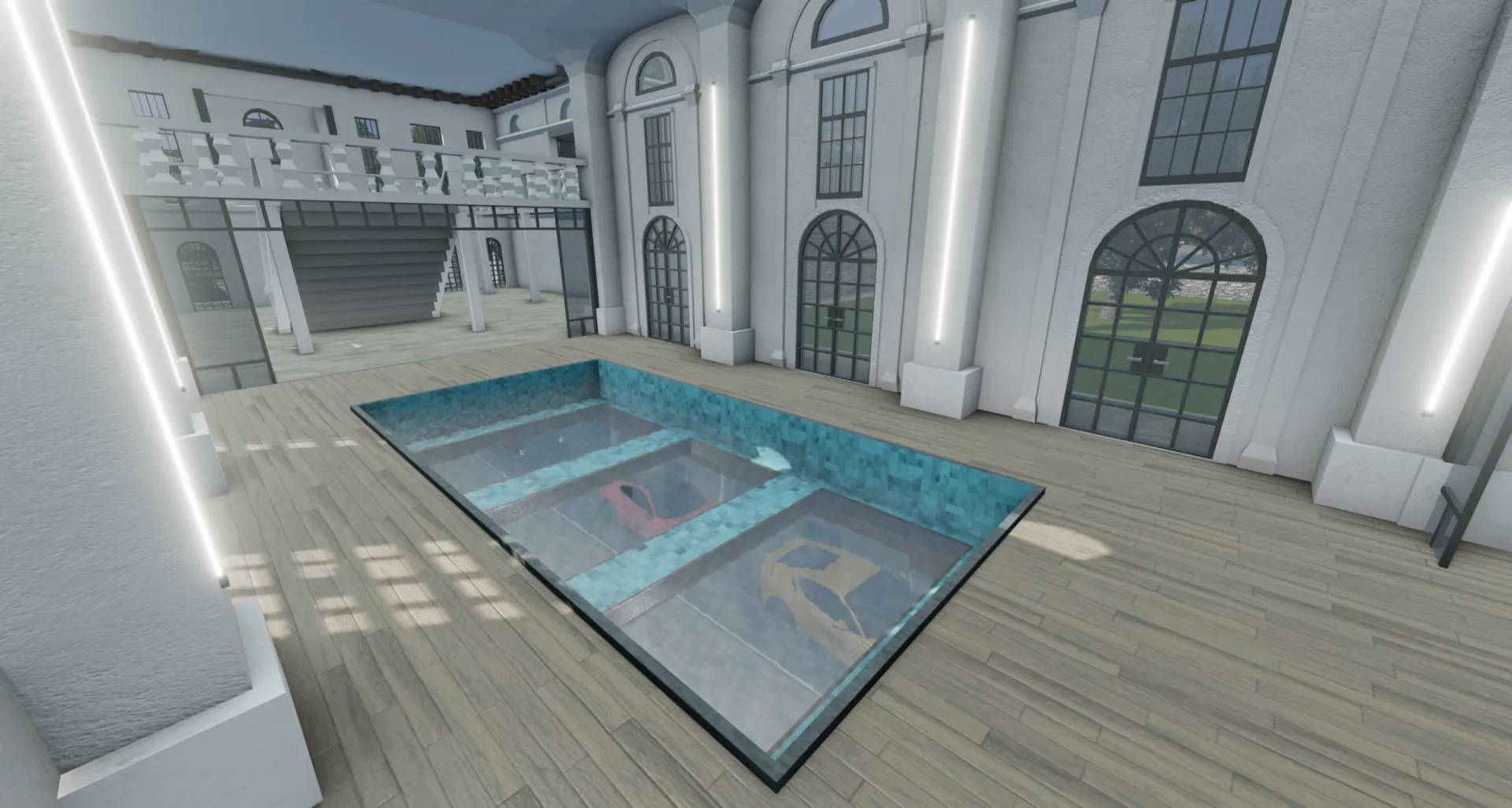 Italy Mansion (with OPENABLE garage doors, gate, and car elevator!) image 15