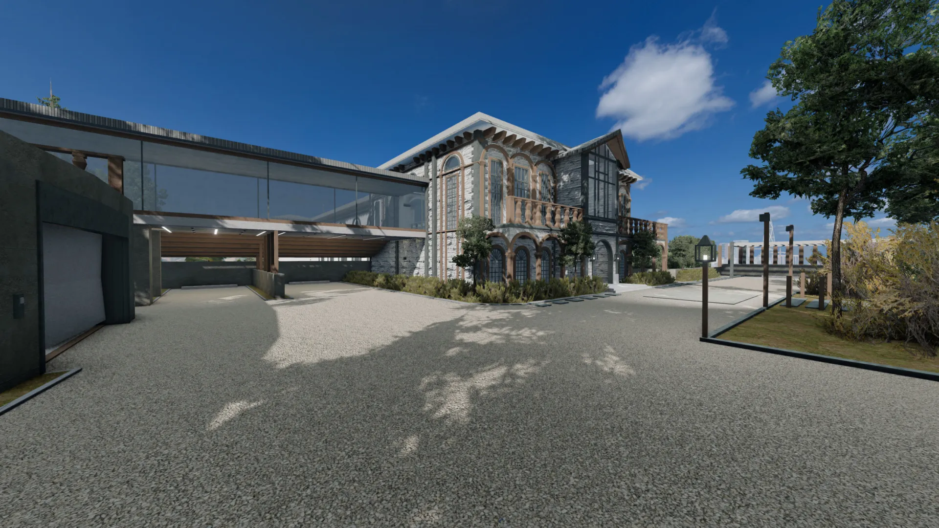 WCUSA Mansion with openable JBEAM doors image 3
