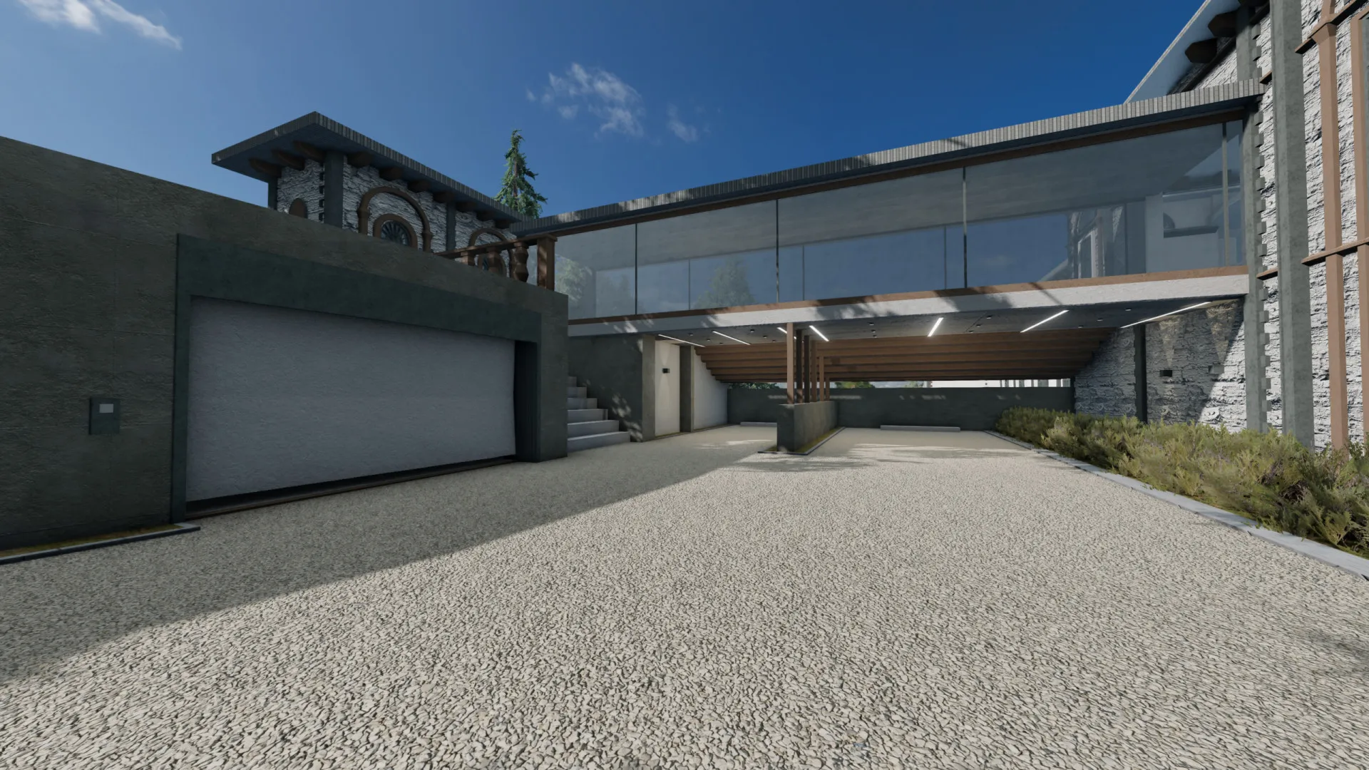 WCUSA Mansion with openable JBEAM doors image 4