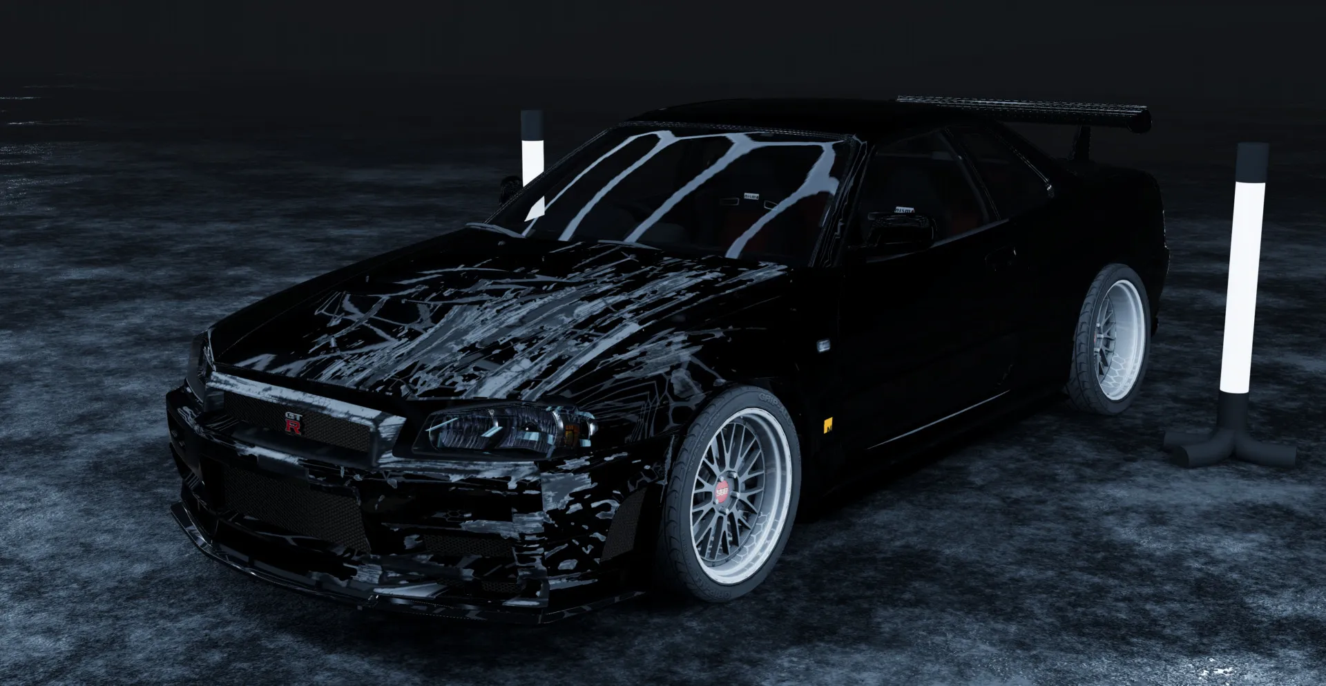 Nissan Skyline GTR R34 (with scratch damage!) image 17
