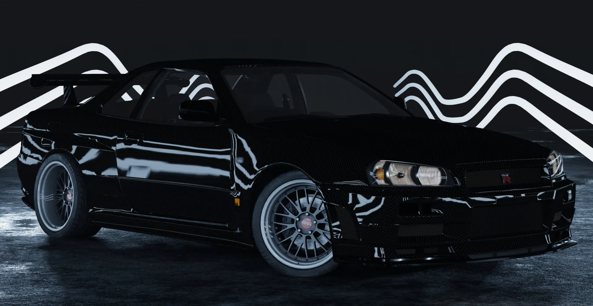 Nissan Skyline GTR R34 (with scratch damage!) image 7