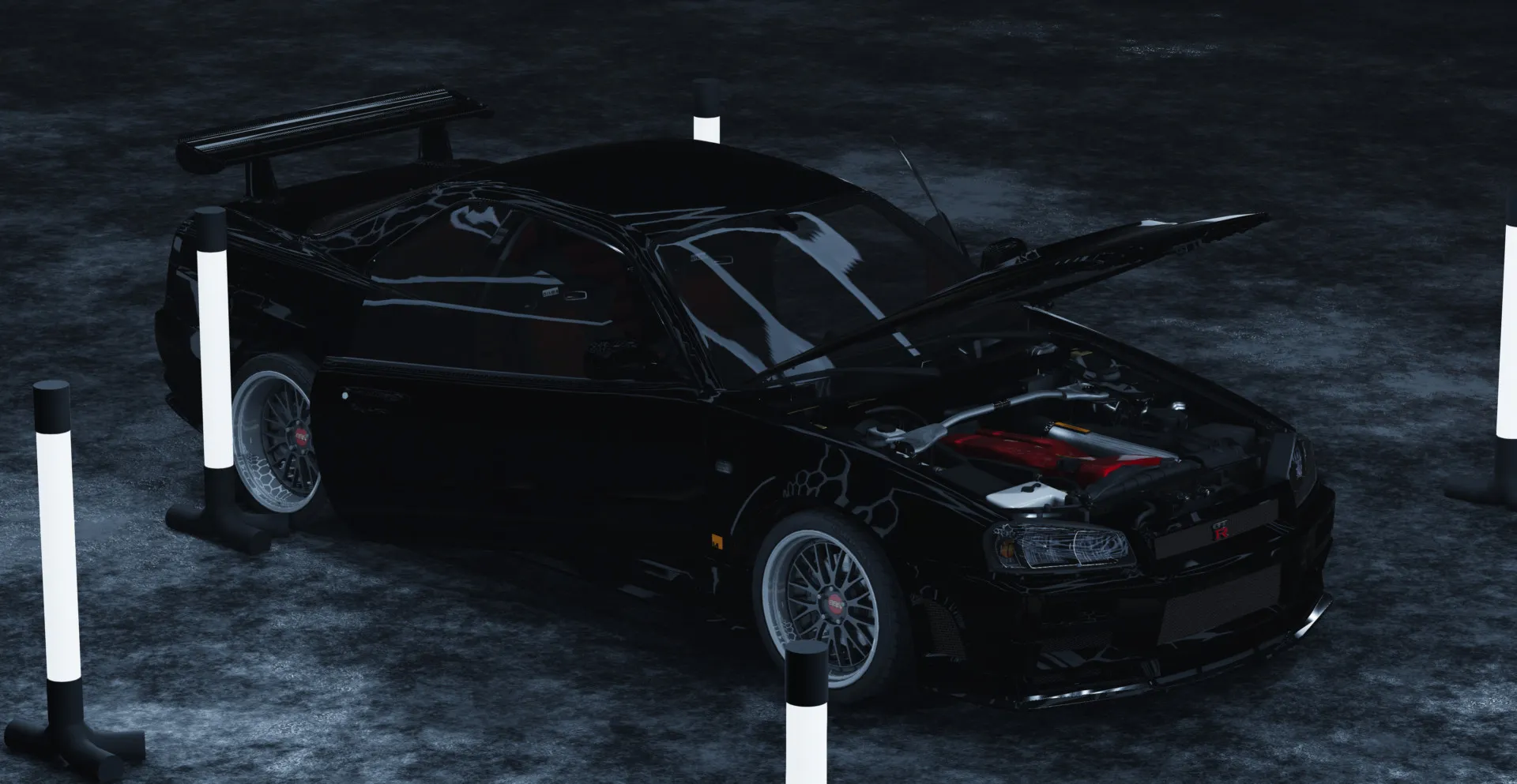 Nissan Skyline GTR R34 (with scratch damage!) image 13