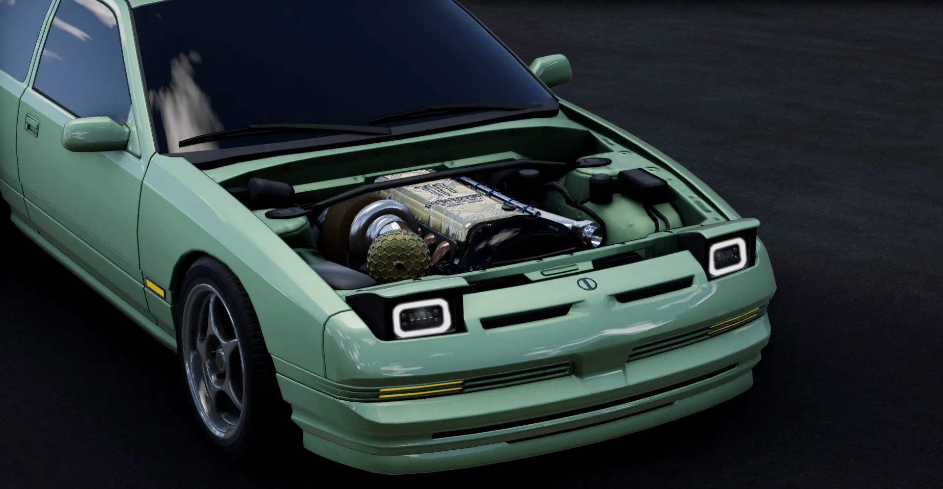 200bx Widowmaker 2JZ Supra Engine image 4